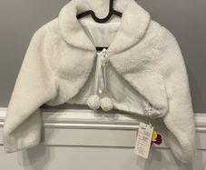 Girls Fur Cape Age 9/10