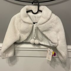 Girls Fur Cape Age 9/10