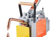 Portable Spot Welder, 1/8-inch Thick Spot Welder Machine with 1.5KVA Input Capacity, Handheld Welding Tip Gun Metal Sheet Spot Welding Machine for Carbon Steel, Stainless Steel, Aluminum Sheet