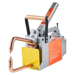 Portable Spot Welder, 1/8-inch Thick Spot Welder Machine with 1.5KVA Input Capacity, Handheld Welding Tip Gun Metal Sheet Spot Welding Machine for Carbon Steel, Stainless Steel, Aluminum Sheet