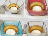 CLEARANCE Incense Burners for resin and charcoal in shell or metal candle holders with sandbag