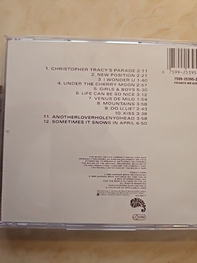 Prince CD - Parade