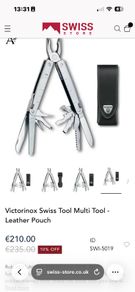 camping Swisstool Swiss made fishing multitool BARGAIN