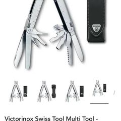 camping Swisstool Swiss made fishing multitool BARGAIN