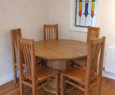 Solid Oak Dining Table