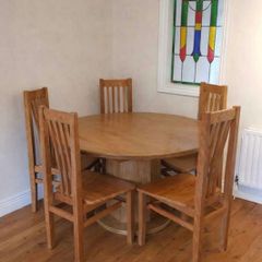 Solid Oak Dining Table