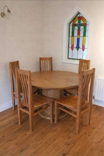 Solid Oak Dining Table
