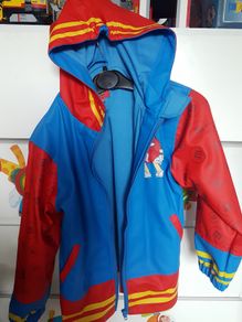 Waterproof jacket m&m new 4/5 years old