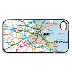 Dublin Map phone cover for any iphone samsung nokia sony xperia