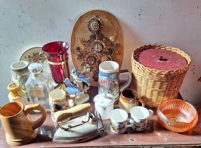 Selection of vintage items as per photos