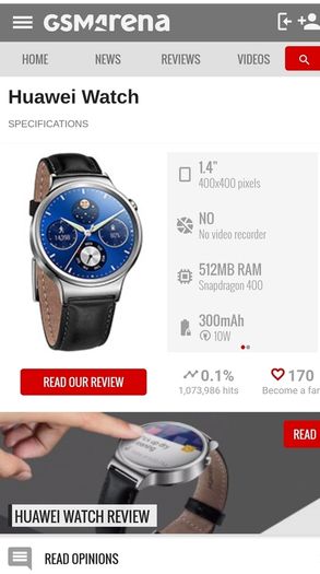 Elegant Huawey Smart Watch