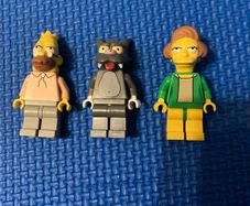 Lego The Simpsons Mini figures Grandpa Simpson