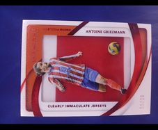 2022-23 Panini Immaculate Antoine Griezmann Clearly Immaculate Jersey Relic Atletico Madrid /20