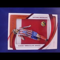 2022-23 Panini Immaculate Antoine Griezmann Clearly Immaculate Jersey Relic Atletico Madrid /20