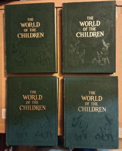 Four Vintage World of Children Books