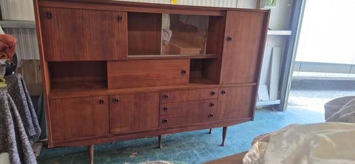 Mid Century Teak Highboard