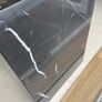 Glass table top and marble base Image 5