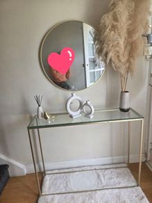 Glass Console Table
