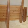 Pine dining table and chairs set Image 3
