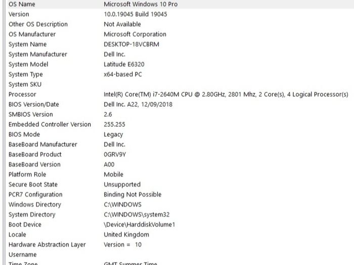 Dell Latitude E6320 i7