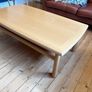 Harwood coffee table Image 5