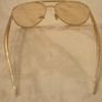 Gold-tone aviator sunglasses Image 4