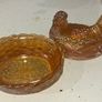 Carnival Glass Egg Holder Image 2
