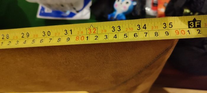 Extra Large Suede Mirror