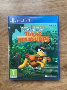 Crazy Chicken Jump N Run PS4 Rare