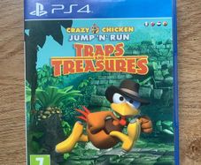 Crazy Chicken Jump N Run PS4 Rare