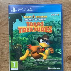Crazy Chicken Jump N Run PS4 Rare