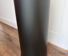 Modern Matte Black Kitchen Pedal Bin 30 L - Soft Close & Removable Liner