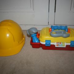 VTech Drill and Learn Toolbox and Hard Hat
