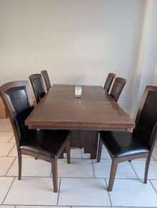 6 seater dining table