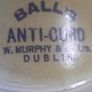 a antique19th stoneware flagon or jar dublin Image 3