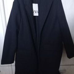Zara Navy Coat BNWT