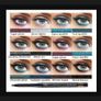 Blue Mascara - great for daily or party makeup + matching eye shadows & eyeliners available Image 6