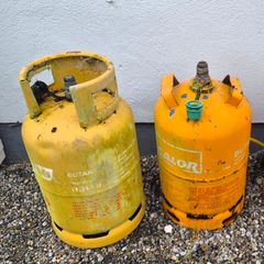 Butane Gas Cylinder x 2 (Empty)