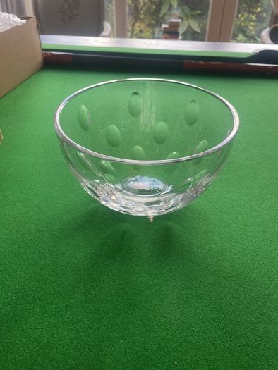 Waterford Crystal John Rocha Bowl with etching