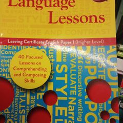 Language Lessons HIGHER LEVEL unused