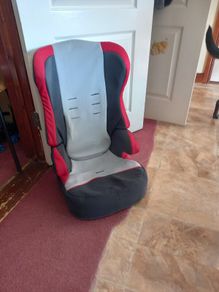 Car seat with back support, stage 2 and 3