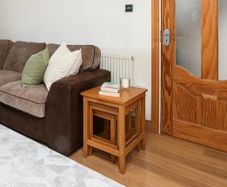 Nest of 3 Wood Side Tables