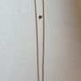 Mettle and Bloom Gold 14k plated Crescent Necklace Image 4