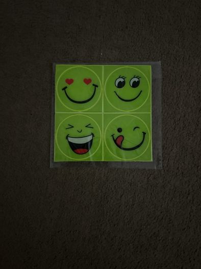 8 x Reflective stickers