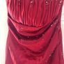 Wine full length dress Image 3