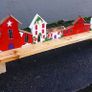Rustic Floating Quirkytown shelf / display Image 2