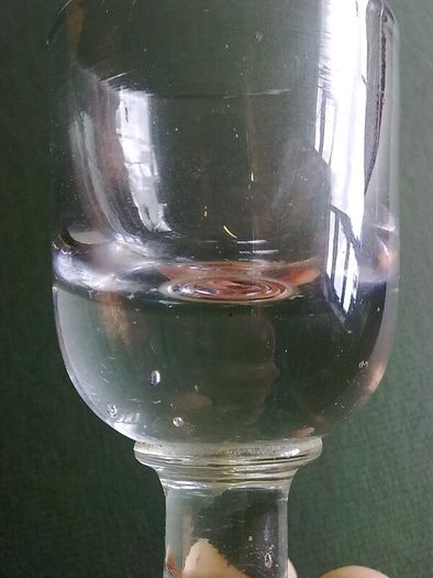 Old toasting glass Victorian or earlier