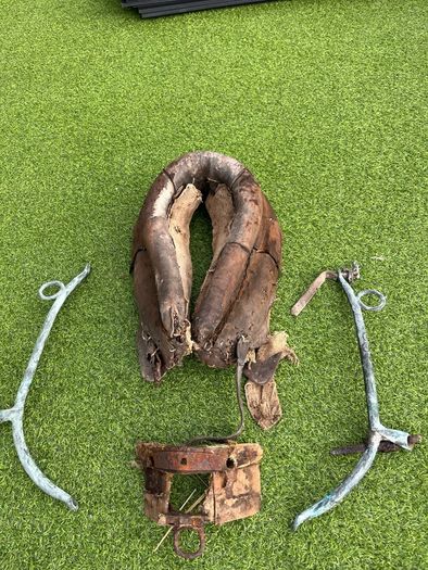 vintage donkey collar