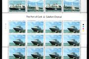 2013 Ireland The Port of Cork Commemorative Stamps Sheetlet Plate 1A1A1A1A Mint Never Hinged (MNH)