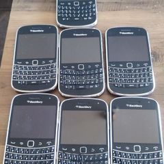 7x Blackberry Bold 9900 smartphones.